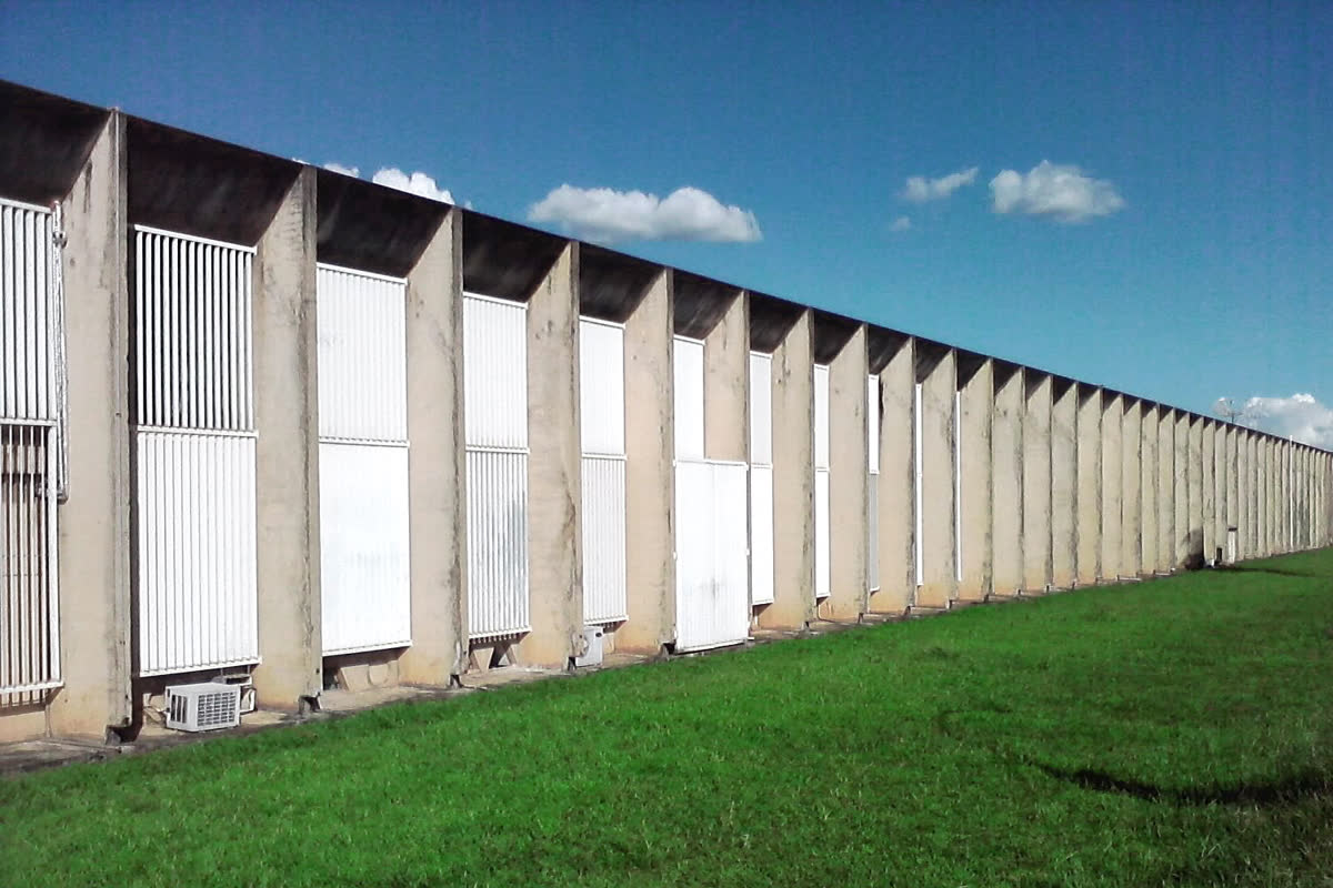 Instituto Central de Ciências (ICC) no Campus Darcy Ribeiro da Universidade de Brasília.